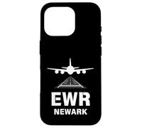 EWR Airport Newark, New Jersey Airplane atterrissage sur Piste Coque pour iPhone 16 Pro
