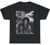 EWRdutAEAE Tokio Hotel Bill Kaulitz T-Shirt Black M