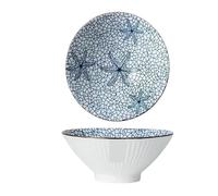 EWUHYFP Bol à soupe en céramique, grand bol ramen, trompette, seau(Color 1)