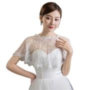 EWUHYFP Châle en Dentelle Châle en dentelle florale brodée