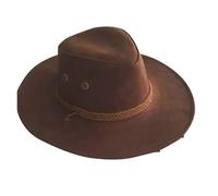 EWUHYFP Chapeau Cowboy Cowboy Hat Big-Edge Gentleman Cowgirl Jazz West for Men Color Mongolian Caps(CF)