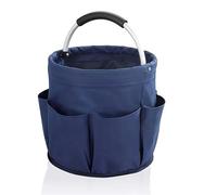 EWUHYFP Corps De Roue Libre De VéLo 1 Seau de Rangement d'outils Travail Portable, Sac à Main Jardin Plusieurs Compartiments avec poignée Transport-Parfait for Organiser Les Petits Outils VéLo(Blue)