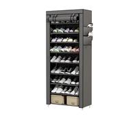 EWUHYFP Étagère à Chaussures Non tissée Anti-poussière Espace de Rangement Couloir Zone Remplacement Doit être Disponible(Silver gray10 Layers)