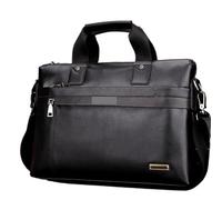 EWUHYFP Mallette Sacoche for Homme en Cuir de créateur for Documents, Grande capacité, Format A4, for Voyage d'affaires en Voyage d'affaires(Black)