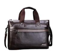 EWUHYFP Mallette Sacoche for Homme en Cuir de créateur for Documents, Grande capacité, Format A4, for Voyage d'affaires en Voyage d'affaires(Brown)