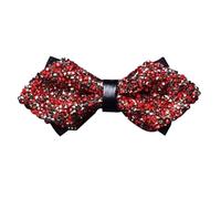 EWUHYFP Noeud Papillon Cravates à paillettes et strass pré-nouées for homme