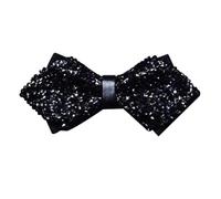 EWUHYFP Noeud Papillon Cravates à paillettes et strass pré-nouées for homme