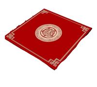 EWUHYFP Tapis De Mahjong Tapis de Jeu société épais et insonorisé 80x80cm, Couverture silencieuse for Mahjong Poker Tarot, Nappe antidérapante résistante à l'usure(F 80X80CM)