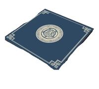 EWUHYFP Tapis De Mahjong Tapis de Jeu société épais et insonorisé 80x80cm, Couverture silencieuse for Mahjong Poker Tarot, Nappe antidérapante résistante à l'usure(C 80X80CM)