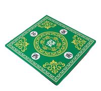 EWUHYFP Tapis De Mahjong Tapis de Mahjong antidérapant et réduction du Bruit, Accessoires Table, Nappe Jeu Poker, Rond tissé(Color 1,80X80CM)