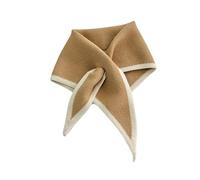 EWUHYFP Women Autumn Warm Fake Collars Small Shawl Female Knit Scarf Girls Shirt False Collar for Sweater Dress Detachable(05)