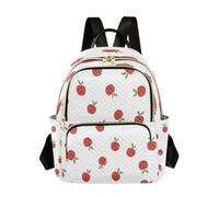Ewusp Apple Mini sac à dos matelassé pour femme, petit sac à dos tendance léger et décontracté, a, 26x13x32cm, Moderne