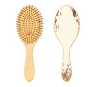 Ewusp Brosse à cheveux démêlante en forme de champignons pour homme et femme - Antistatique et démêlante - Brosse à cheveux humides et secs pour cheveux bouclés, épais, ondulés et fins