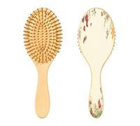 Ewusp Brosse à cheveux démêlante en forme de champignons pour homme et femme - Antistatique et démêlante - Brosse à cheveux humides et secs pour cheveux bouclés, épais, ondulés et fins