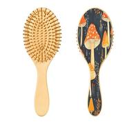 Ewusp Brosse à cheveux démêlante en forme de champignons pour homme et femme - Antistatique et démêlante - Brosse à cheveux humides et secs pour cheveux bouclés, épais, ondulés et fins