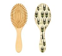 Ewusp Brosse à cheveux démêlante en forme de chats mignons pour homme et femme, antistatique, démêlante, brosse à cheveux humides et secs pour cheveux bouclés, épais, ondulés et fins