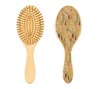 Ewusp Brosse à cheveux démêlante en forme de fleur de champignon pour homme et femme - Antistatique et démêlante - Brosse à cheveux humides et secs pour cheveux bouclés, épais, ondulés et fins