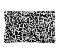Ewusp Lit apaisant pour chien de petite, moyenne et grande taille - Imprimé girafe - Lavable - Doux et confortable - Tapis de sol avec fond antidérapant - 60 x 46 x 4,5 cm