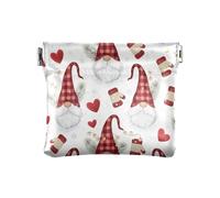 Ewusp Porte-monnaie de Saint-Valentin pour femmes et filles en cuir synthétique Waller Squeeze Porte-monnaie Portable Sac à main de voyage Organisateur de voyage
