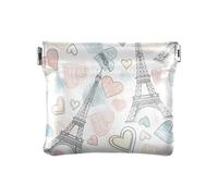 Ewusp Porte-monnaie tour de Valentine Paris pour femmes et filles en cuir synthétique Waller Squeeze Porte-monnaie Portable Sac de voyage organisateur