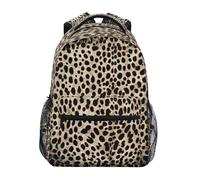 Ewusp Sac à dos de voyage léger imprimé léopard pour homme et femme - Sac à dos d'ordinateur portable - Sac à bandoulière décontracté
