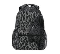 Ewusp Sac à dos de voyage léger imprimé léopard pour homme et femme - Sac à dos d'ordinateur portable - Sac à bandoulière décontracté
