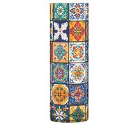 Ewusp Vase mexicain en forme de cylindre pour bouquet de fleurs, moderne et décoratif, en plastique, pour centres de table, salon, cuisine, bureau, mariage