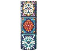 Ewusp Vase mexicain en forme de cylindre pour bouquet de fleurs, moderne et décoratif, en plastique, pour centres de table, salon, cuisine, bureau, mariage