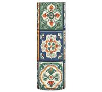 Ewusp Vase mexicain en forme de cylindre pour bouquet de fleurs, moderne et décoratif, en plastique, pour centres de table, salon, cuisine, bureau, mariage