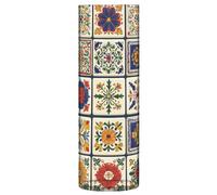 Ewusp Vase mexicain en forme de cylindre pour bouquet de fleurs, moderne et décoratif, en plastique, pour centres de table, salon, cuisine, bureau, mariage
