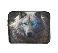 Ewusp Wolf - Housse de protection pour ordinateur portable 14 pouces - Étanche et résistante aux chocs - Sac de transport pour ordinateur portable, tablette - 34 x 26 x 2 cm