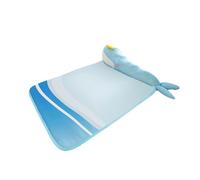 EWUYKMC Spring and Summer Cat Dolphin Sofa Pillow Animal Shaped Doll Cushion Dog Summer Cool Mat Pet Cat Bed S:45 * 35cm