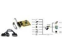 EX-43370 2S/1P PCI Multi I/O Karte inkl
