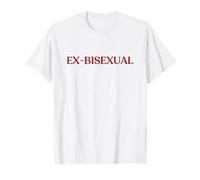 Ex-Bisexual Shirt Y2K Aesthetic Trendy LGBTQ Gay Lesbian T-Shirt
