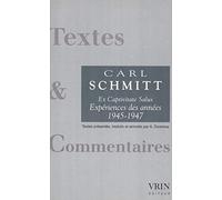 Ex Captivitate Salus. : Expériences des années 1945-1947