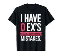 Ex Copain I Have 0 EXS Rupture Divorce Célibataire T-Shirt