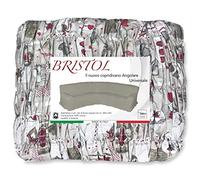 ex Family Housse de Canapé d’Angle Universelle Extensible 350-650 cm 100% Coton - Rouge