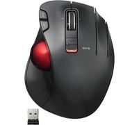 Ex-G Souris Trackball Usb 2,4 Ghz Sans Fil, Design Ergonomique, Contrôle Par Le Pouce, Balle De Suivi Fluide Et Précise, 6 Boutons Programmables, Défilement D'Inclinaison, Souris D'Ordinateur