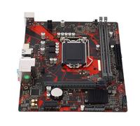 EX H410M V3 Carte Mère D'ordinateur, 2 DDR4 DIMM 64GB M ATX PCI E 3.0 Carte Mère De Bureau pour LGA 1200, pour Core 10th Gen, 1x PCIE X16, HDMI, USB2.0