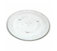 Ex-Pro Plateau tournant universel en verre résistant et durable pour micro-ondes avec 6 fixations, 345 mm