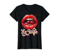 Ex Wife Sexy Cherry Lips Sarcastique T-Shirt