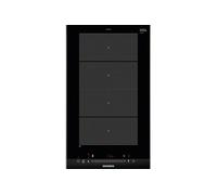 Siemens iQ700 EX375FXB1E Table de cuisson à induction Aluminium brossé/noir - 2 foyers
