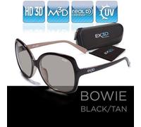 EX3D Femmes 3D Lunettes Passif Rétro Polarisés pour HD 3D-TV Beamer Cinéma