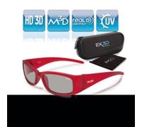 EX3D Lunette 3D Passive Polarisante Enfants Filles HD TV Cinéma Projecteur