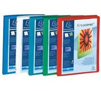 Exaclair Classeur Panorama Ft A4, 4 Anneaux De 15 Mm, Dos De 2 Cm, Couleurs Assorties: Bleu, Blanc, Vert 5 Unité(S)