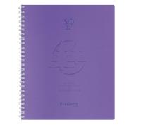 Exacompta - 1 Agenda Semainier Bureau SAD 22W Spirales Linicolor - Format 18,5 x 22,5 cm - Septembre 2025 à Décembre 2026 - Couverture Aléatoire