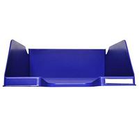 Exacompta Corbeille à courrier COMBO MAXI bleu nuit A+ 750 feuilles certifié Ange Bleu Lot de 4