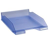 Exacompta 1 Corbeille à courrier Combo Midi Bleu glacé translucide
