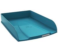 Exacompta 1 Corbeille à courrier Combo Styli NeoDeco bleu canard
