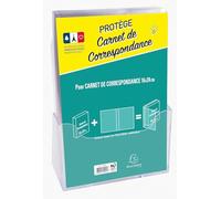 Exacompta - 1 Protège Carnet de Correspondance - Format 16 x 24 cm